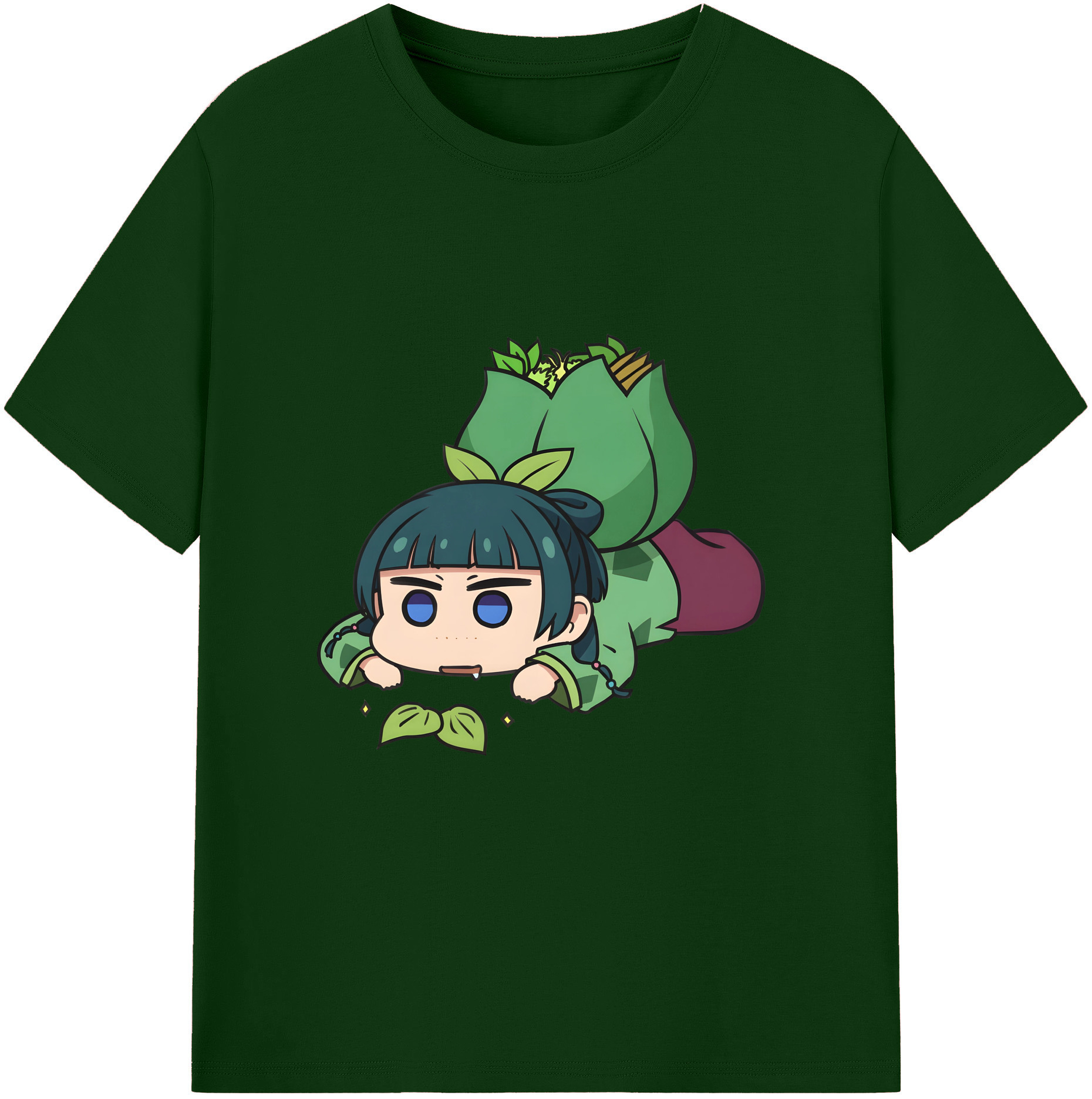 （画像用） 薬屋のひとりごと The Apothecary Diaries 綿100％半袖Tシャツ（フロントプリント）